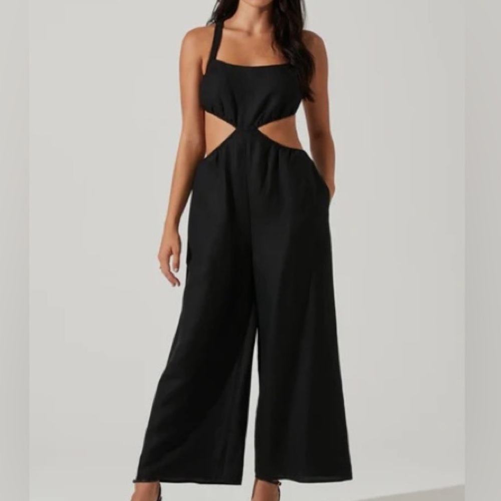 ASTR open back jumpsuit